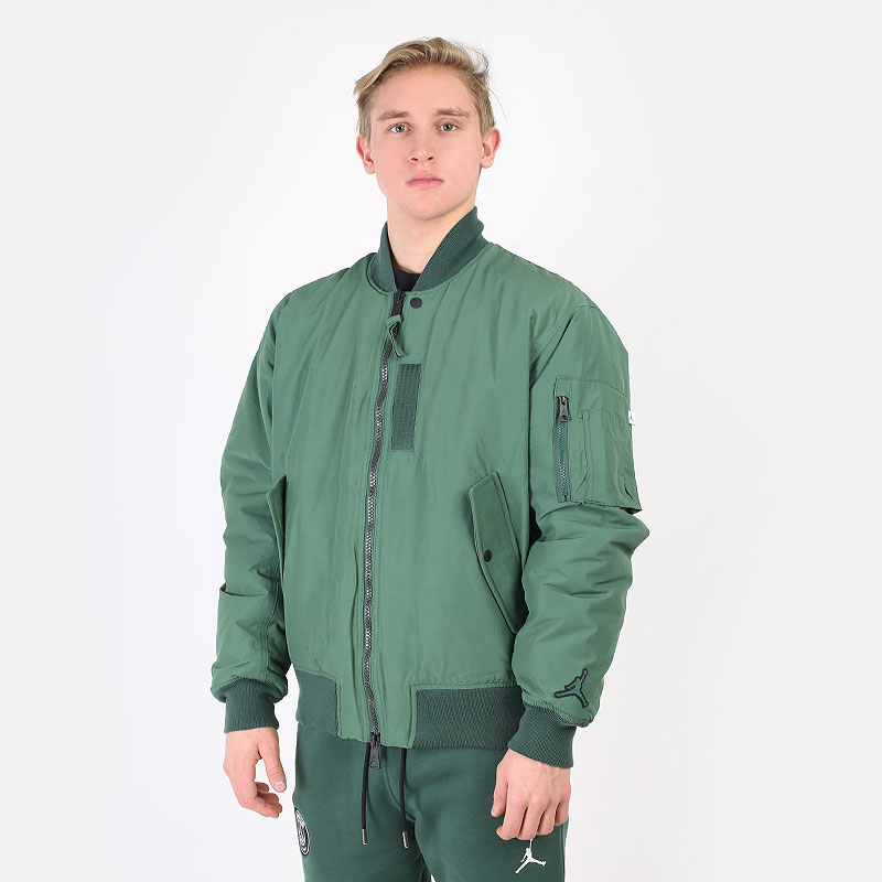 мужская зеленая куртка Jordan MA-1 Essentials Statement DA9796-333 - цена, описание, фото 1
